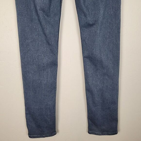 Paige Size 30x32 Federal Slim Straight Jeans Stretch Lopez Blue - Picture 7 of 12
